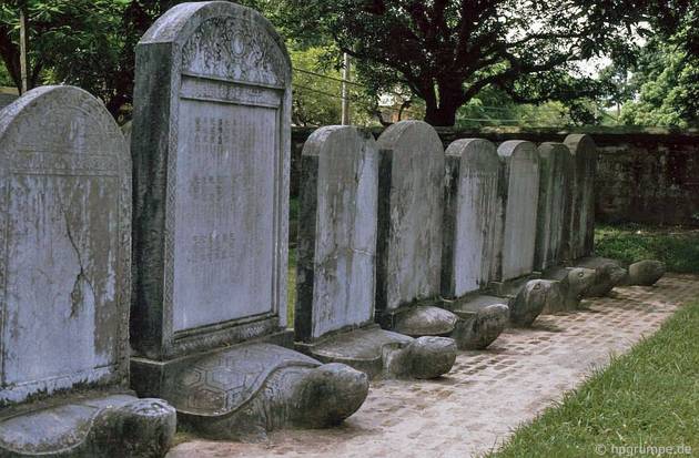 STONE STELE RECORDS OF ROYAL EXAMINATIONS OF THE L